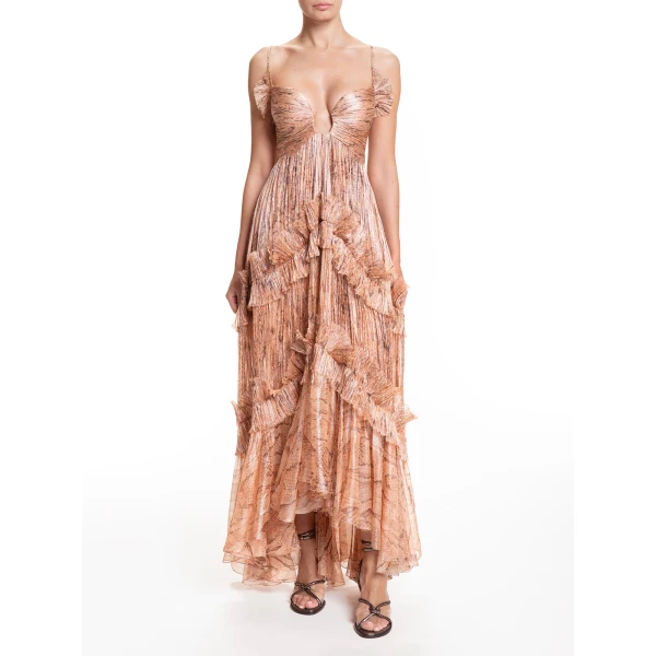 Maria Lucia Hohan Samra Gown in Savana, view 2