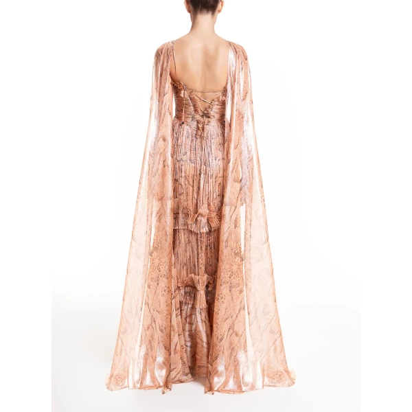 Maria Lucia Hohan Samra Gown in Savana, view 6