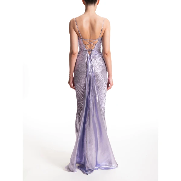 Maria Lucia Hohan Sara Gown in Dahlia, view 5