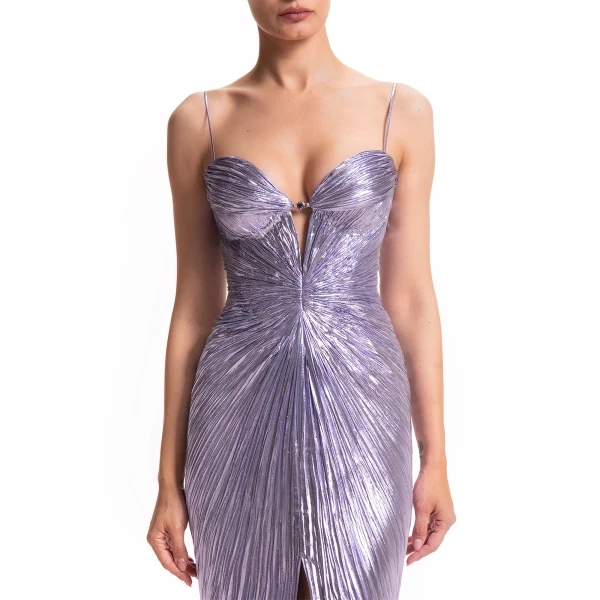 Maria Lucia Hohan Sara Gown in Dahlia, view 6