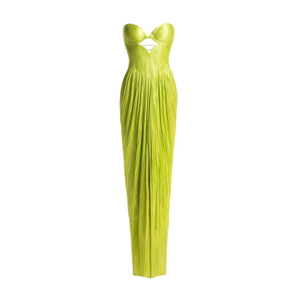 Maria Lucia Hohan Stephanie Gown in Lime