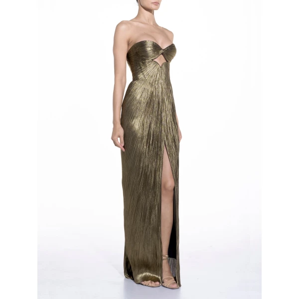 Maria Lucia Hohan Stephanie Gown in Obsidian, view 4