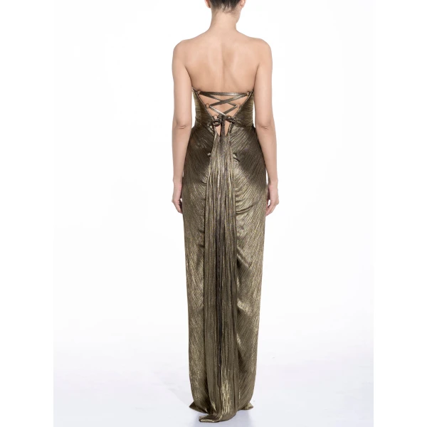 Maria Lucia Hohan Stephanie Gown in Obsidian, view 5