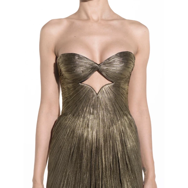 Maria Lucia Hohan Stephanie Gown in Obsidian, view 6