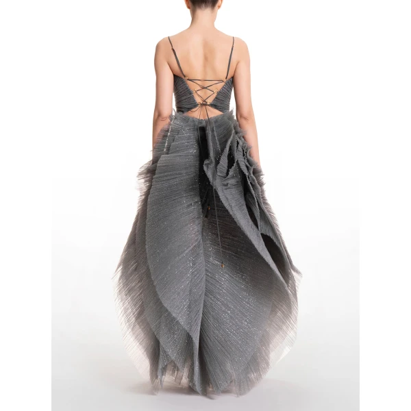 Maria Lucia Hohan Sureya Gown in Bosco, view 5
