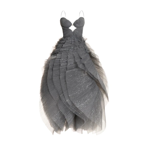 Maria Lucia Hohan Sureya Gown in Bosco