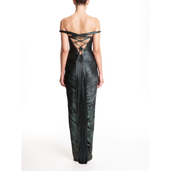 Maria Lucia Hohan Susie Gown in Jungle, view 4