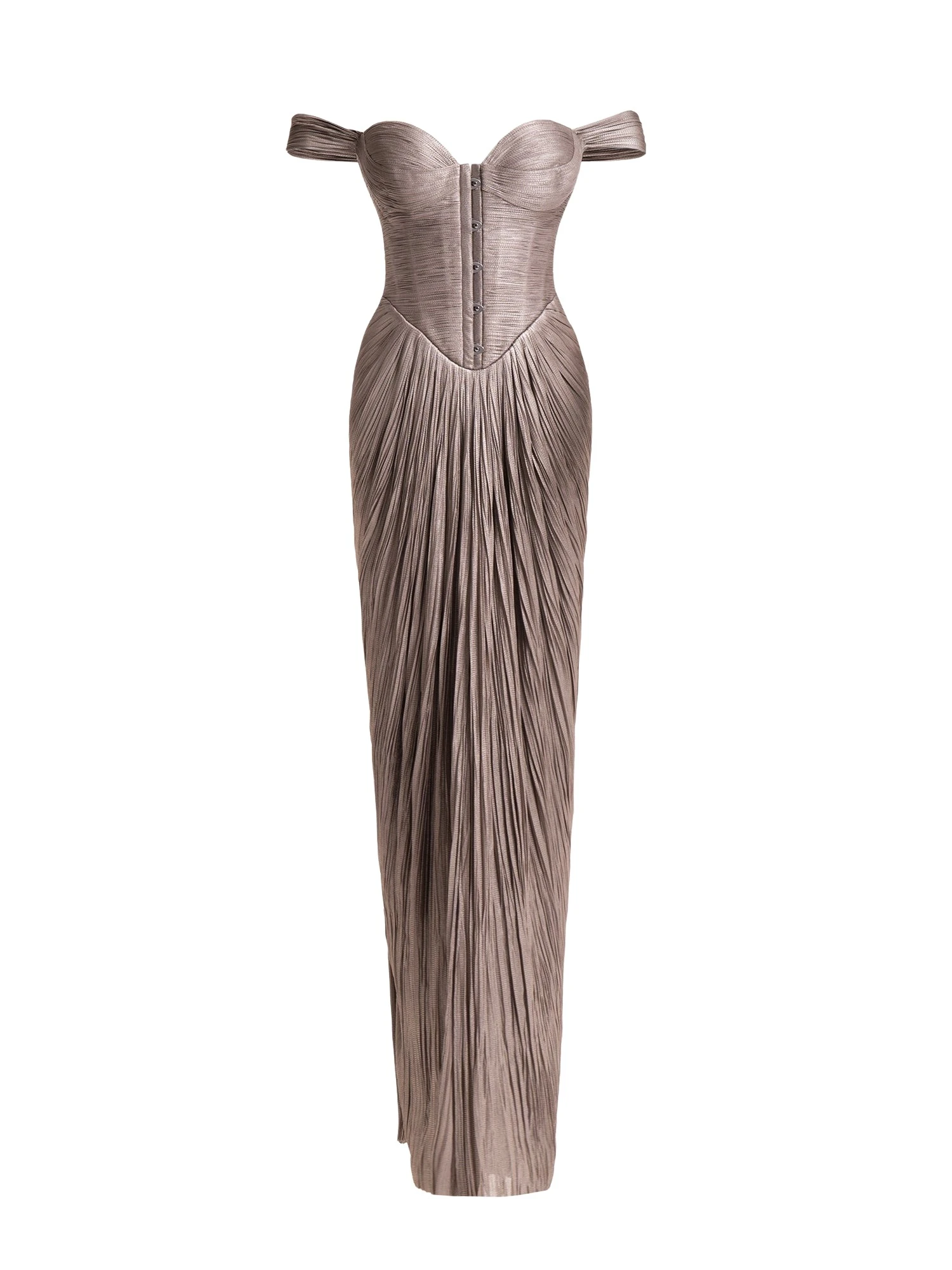 Maria Lucia Hohan Susie Gown in Woodsmoke