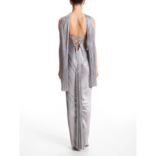 Maria Lucia Hohan Tonia Gown in Ice Blue, view 4