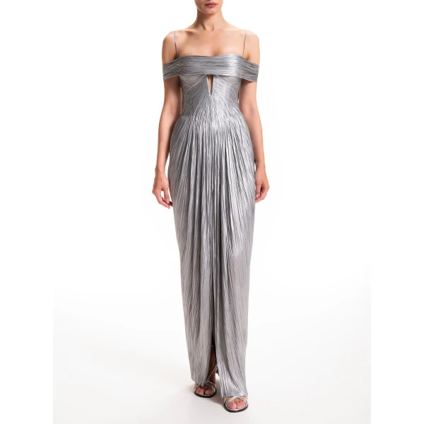 Maria Lucia Hohan Tonia Gown in Ice Blue, view 5