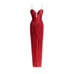 Maria Lucia Hohan Tonia Gown in Salsa