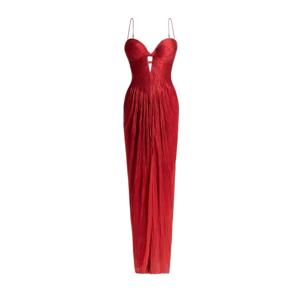 Maria Lucia Hohan Tonia Gown in Salsa