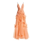 Maria Lucia Hohan Yarinna Gown in Watermelon