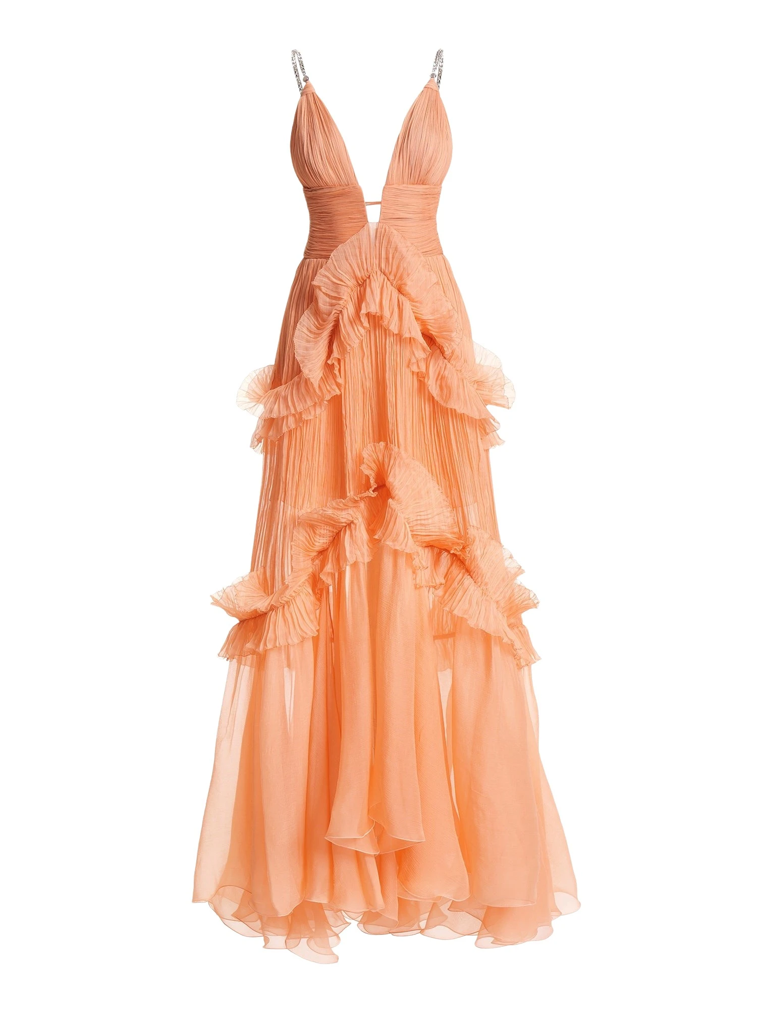 Maria Lucia Hohan Yarinna Gown in Watermelon