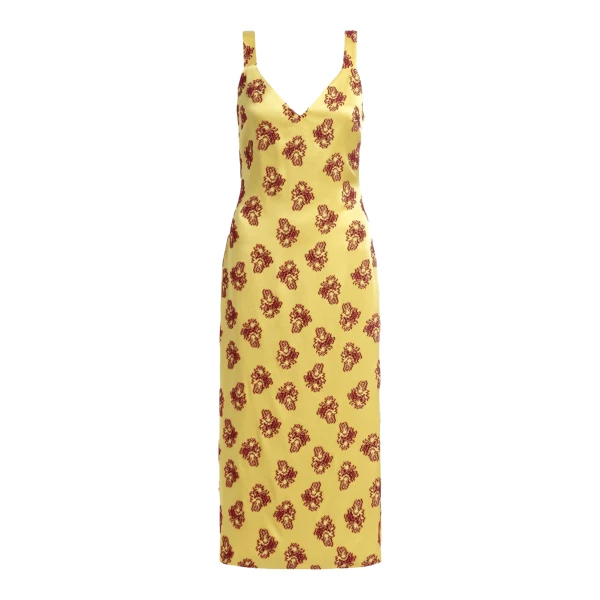 Markarian Dancing Queen Citrine Midi Dress