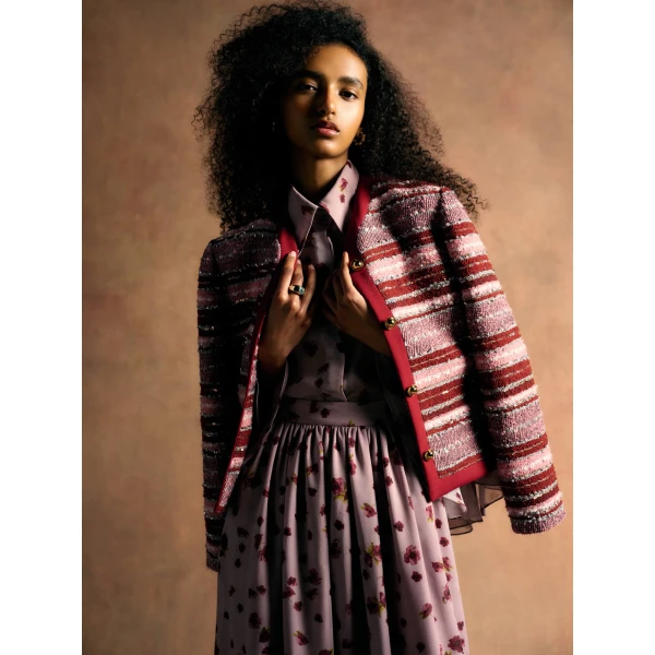 Markarian Falcon Sequin Tweed Jacket, view 5