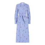 Markarian Gazania Sequin Embroidery Shirt Dress - Dresses - New York Luxury Occasion Wear at Luxury Shoes Markarian Gazania Sequin Embroidery Shirt Dress
