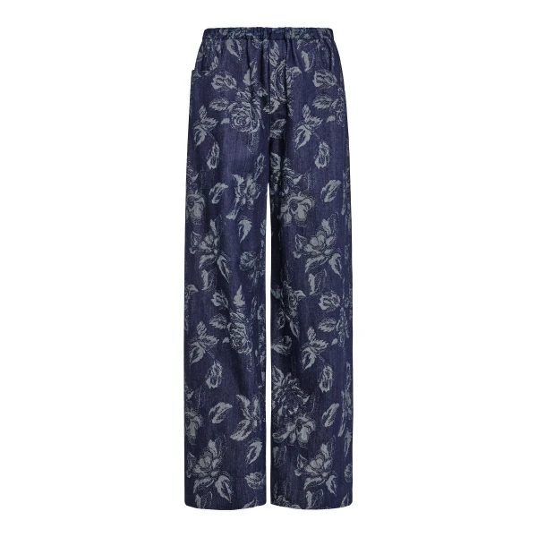 Markarian Ila Floral Denim Trousers