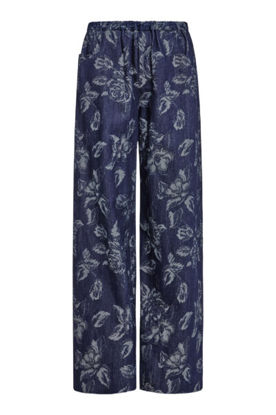 Markarian Ila Floral Denim Trousers