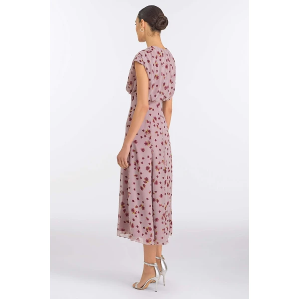 Markarian Kalahari Dusty Rose Dress, view 4