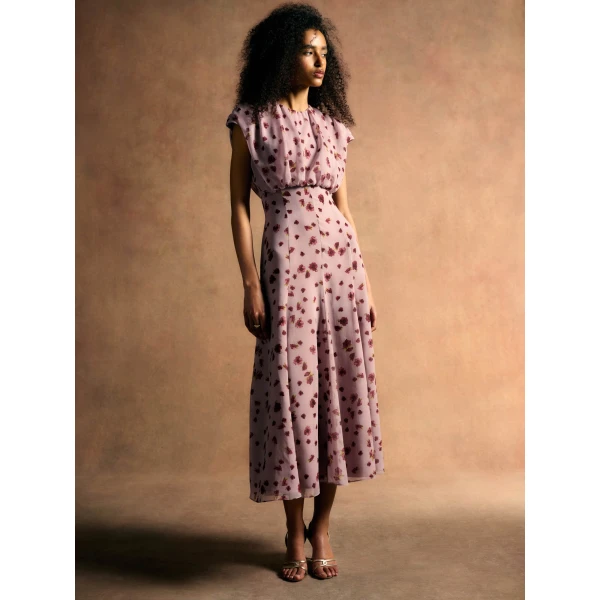 Markarian Kalahari Dusty Rose Dress, view 5
