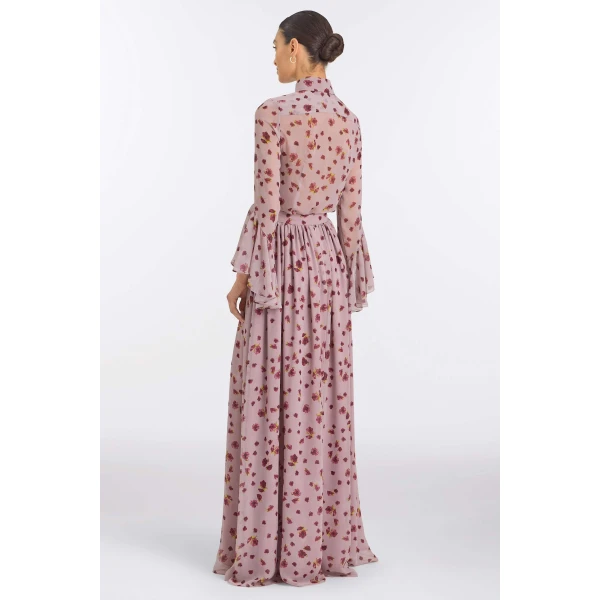 Markarian Morgaine Dusty Rose Skirt, view 4