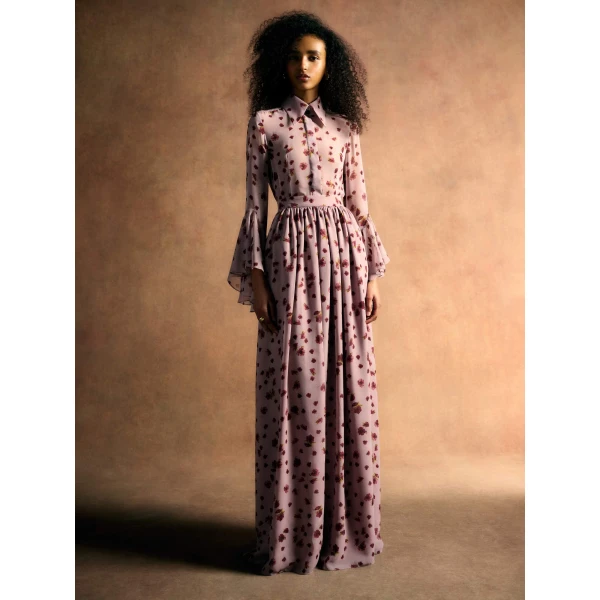 Markarian Morgaine Dusty Rose Skirt, view 5