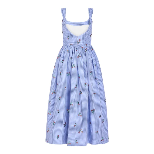 Markarian Nara Sequin Embroidery Midi Dress, view 5