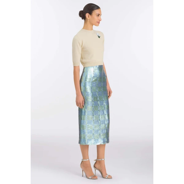Markarian Posy Floral Bouquet Sweater, view 3