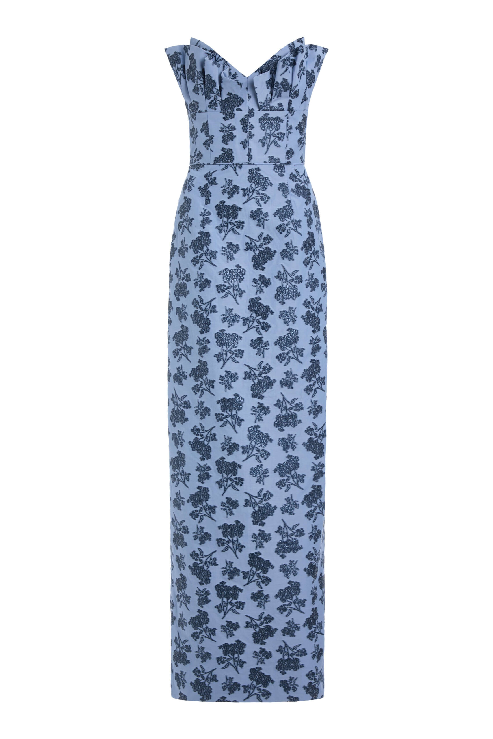 Markarian Rita Navy Bouquet Gown