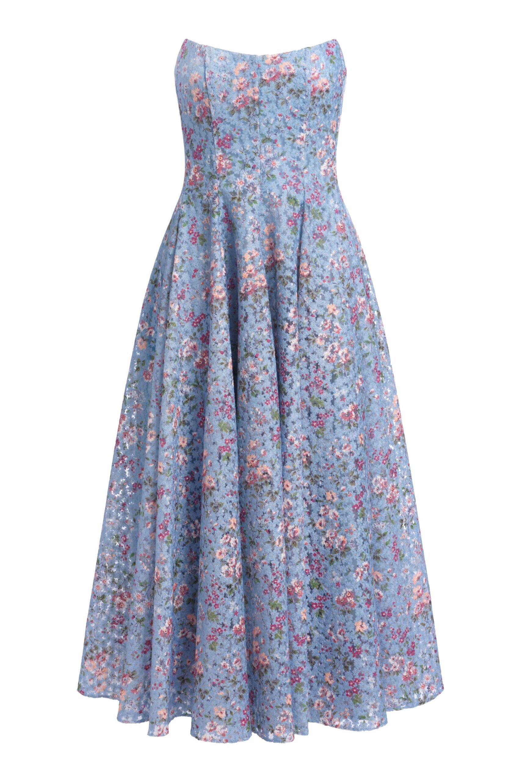 Markarian Rousseau Lace Midi Dress