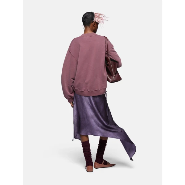 The Attico Mauve fade sweatshirt Knit, view 3