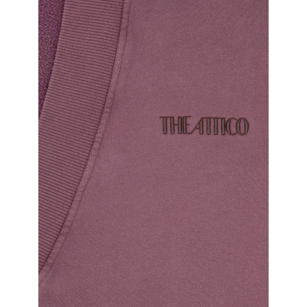 The Attico Mauve fade sweatshirt Knit, view 4