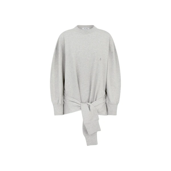 The Attico Melange grey sweatshirt Knit
