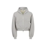 The Attico Melange grey sweatshirt Knit
