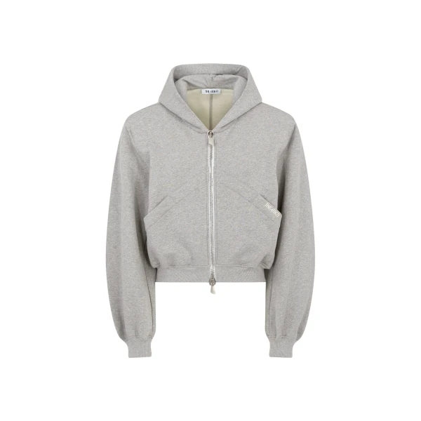 The Attico Melange grey sweatshirt Knit