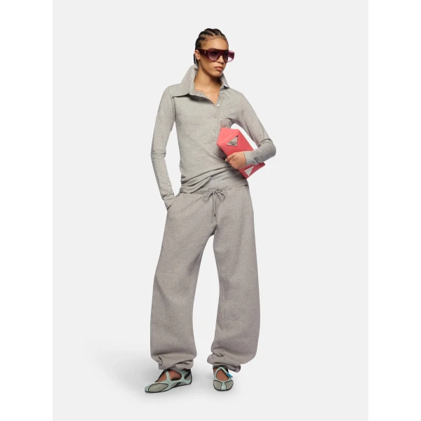 The Attico Melange grey top, view 2