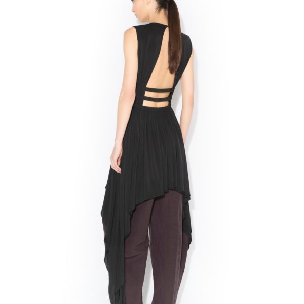 Alaia Midi Deesse Dress, view 3
