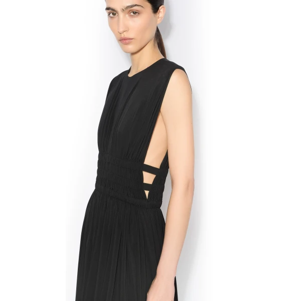 Alaïa Midi Deesse Dress - ALAÏA Dresses - Laser Cut Luxury - Shop at Luxury Shoes 