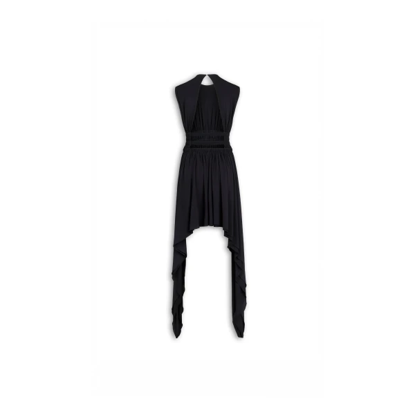 Alaïa Midi Deesse Dress - ALAÏA Dresses - Laser Cut Luxury - Shop at Luxury Shoes 