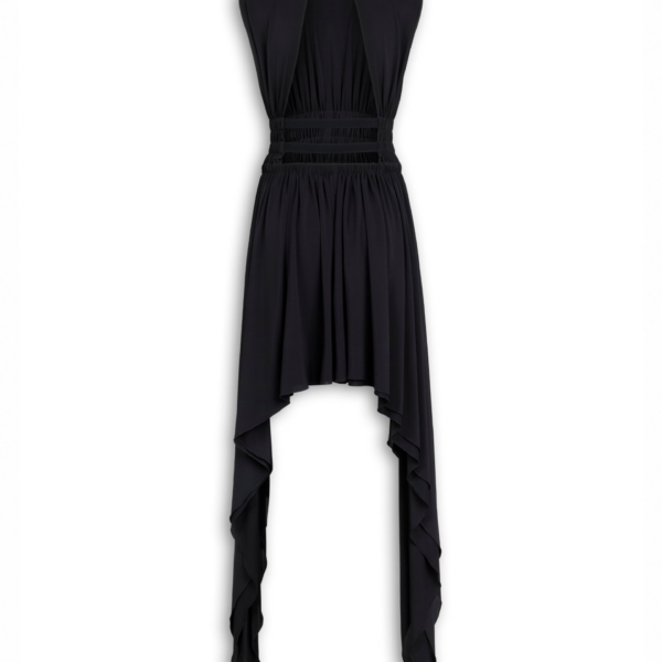Alaia Midi Deesse Dress, view 5