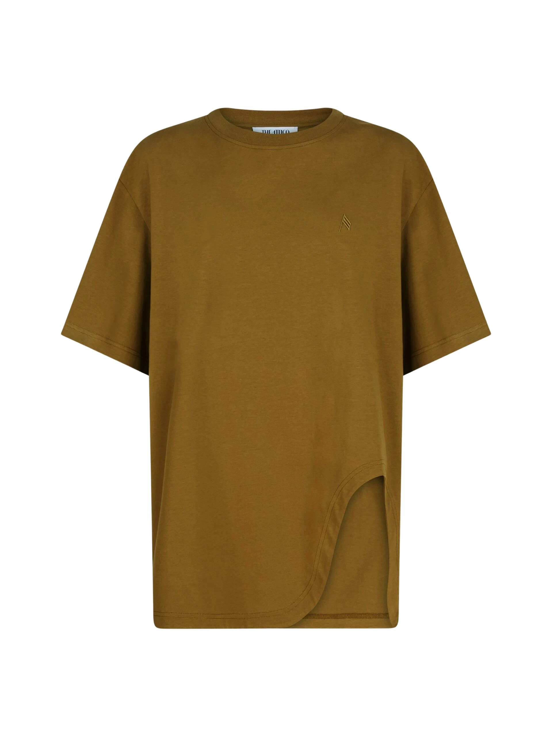 The Attico Military green t-shirt Top