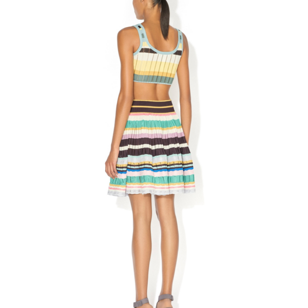 Alaia Multicolor Crinoline Bralette, view 3