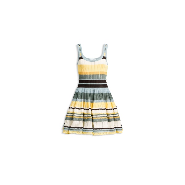 Alaïa Multicolor Crinoline Dress - ALAÏA Dresses - Laser Cut Luxury - Shop at Luxury Shoes 