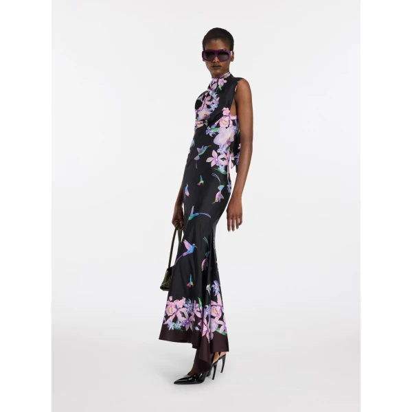 The Attico Multicolor midi dress, view 2