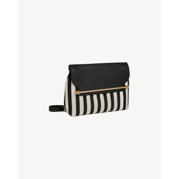 Strathberry Casual Stylist in Striped Canvas, view 3