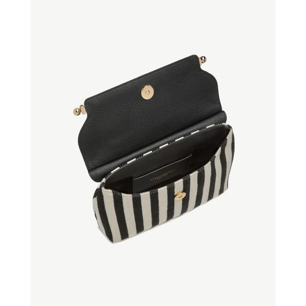 Strathberry Casual Stylist in Striped Canvas, view 5