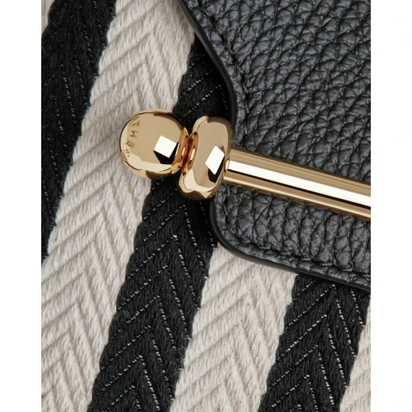 Strathberry Casual Stylist in Striped Canvas, view 7