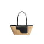 ATP Atelier Gaiba in Natural and Black Mini Tote Bag