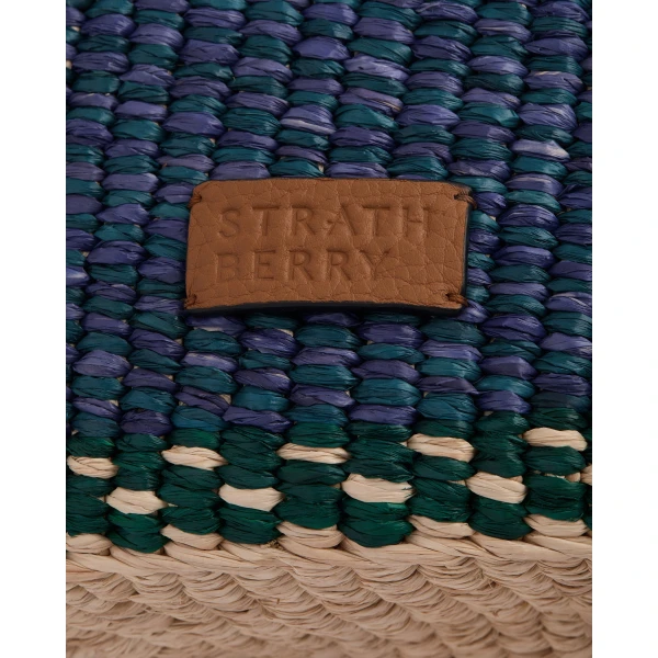 Strathberry Lana Bucket in AAKS Palm Raffia, view 6